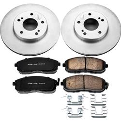 PowerStop Z17 Evolution Plus GEOMET Coated Brake Kits for 1996-1999 I30, 1989-1999 MAXIMA - CRK660