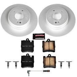 PowerStop Z23 Evolution Sport GEOMET Coated Brake Kits for 2000-2003 CLK430 - CRK6697