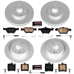 PowerStop Z23 Evolution Sport GEOMET Coated Brake Kits for 2000-2003 CLK430 - CRK6700