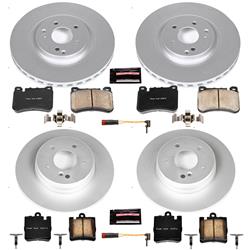 PowerStop Z23 Evolution Sport GEOMET Coated Brake Kits CRK6714