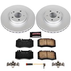 PowerStop Z23 Evolution Sport GEOMET Coated Brake Kits for 2007-2009 E550, 2007-2012 SL550 - CRK6752