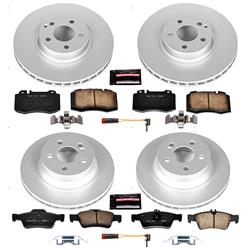 PowerStop Z23 Evolution Sport GEOMET Coated Brake Kits for 2007-2009 E550 - CRK6753
