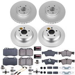 PowerStop Z23 Evolution Sport GEOMET Coated Brake Kits for 2007-2012 SL550 - CRK6754