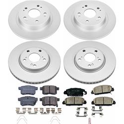 PowerStop Z17 Evolution Plus GEOMET Coated Brake Kits for 2013-2017 ACCORD - CRK6778