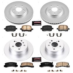 PowerStop Z17 Evolution Plus GEOMET Coated Brake Kits for 1999-2001 RX300 - CRK6782
