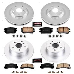 PowerStop Z17 Evolution Plus GEOMET Coated Brake Kits for 2002-2003 RX300 - CRK6783