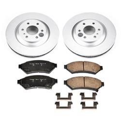 PowerStop Z17 Evolution Plus GEOMET Coated Brake Kits for 2014-2017, 2011-2012 MV-1 - CRK6802