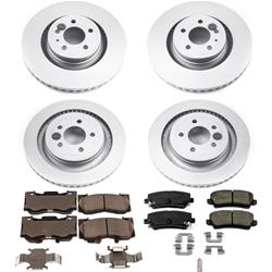 PowerStop Z17 Evolution Plus GEOMET Coated Brake Kits for 2015-2020 MUSTANG - CRK6805