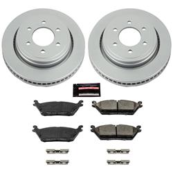 PowerStop Z17 Evolution Plus GEOMET Coated Brake Kits for 2015-2017 F-150 - CRK6814