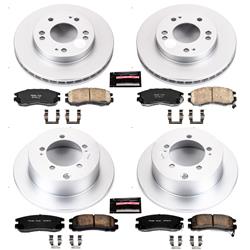 PowerStop Z17 Evolution Plus GEOMET Coated Brake Kits CRK683