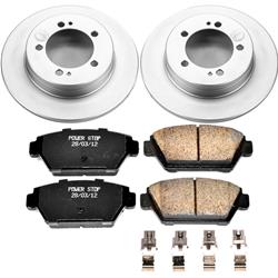 PowerStop Z17 Evolution Plus GEOMET Coated Brake Kits for 1990-1994 ECLIPSE, LASER, TALON - CRK684