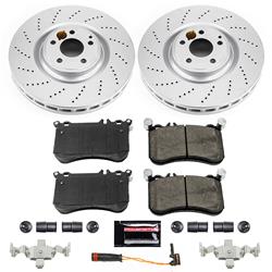 PowerStop Z23 Evolution Sport GEOMET Coated Brake Kits for 2012-2018 CLS550 - CRK6886