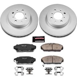 PowerStop Z17 Evolution Plus GEOMET Coated Brake Kits for 1990-1993 CIVIC, INTEGRA - CRK688