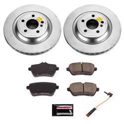 PowerStop Z23 Evolution Sport GEOMET Coated Brake Kits for 2015-2016 SL400, 2017-2020 SL450, 2013-2018 SL550 - CRK6904