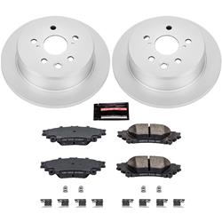 PowerStop Z17 Evolution Plus GEOMET Coated Brake Kits for 2014-2015 IS250 - CRK6930