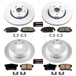 PowerStop Z17 Evolution Plus GEOMET Coated Brake Kits for 2013-2018 RDX - CRK6939