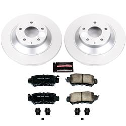 PowerStop Z17 Evolution Plus GEOMET Coated Brake Kits for 2013-2015 CX-5 - CRK6964