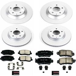 PowerStop Z17 Evolution Plus GEOMET Coated Brake Kits for 2013-2015 CX-5 - CRK6965