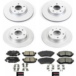 PowerStop Z17 Evolution Plus GEOMET Coated Brake Kits for 2014-2015 6 - CRK6966