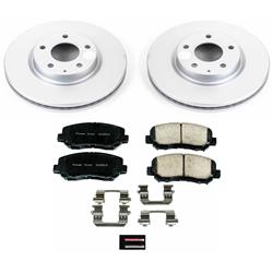 PowerStop Z17 Evolution Plus GEOMET Coated Brake Kits for 2013-2015 CX-5 - CRK6967