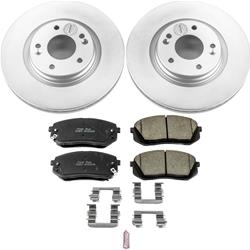 PowerStop Z17 Evolution Plus GEOMET Coated Brake Kits for 2015 SONATA - CRK6982