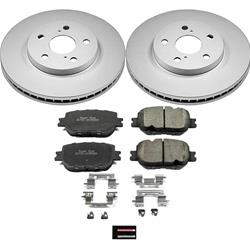 PowerStop Z17 Evolution Plus GEOMET Coated Brake Kits for 2014-2015 IS250 - CRK6990