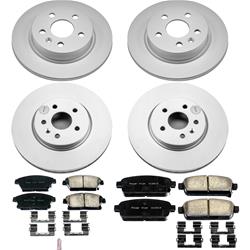 PowerStop Z17 Evolution Plus GEOMET Coated Brake Kits for 2015-2017 TRAX - CRK6995
