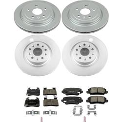 PowerStop Z17 Evolution Plus GEOMET Coated Brake Kits for 2014-2019 CTS - CRK6997