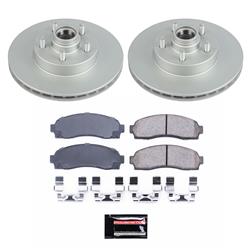 PowerStop Z17 Evolution Plus GEOMET Coated Brake Kits for 2010-2011 RANGER - CRK7004