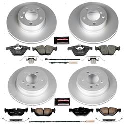 PowerStop Z23 Evolution Sport GEOMET Coated Brake Kits for 2013-2015 X1 - CRK7024