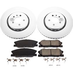 PowerStop Z17 Evolution Plus GEOMET Coated Brake Kits for 2014-2023 CHARGER - CRK7050