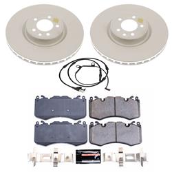 PowerStop Z23 Evolution Sport GEOMET Coated Brake Kits for 2013-2018 RANGE ROVER, 2014-2017 RANGE ROVER SPORT - CRK7074