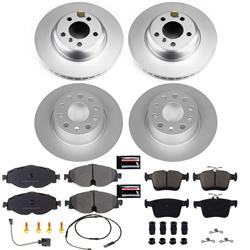 PowerStop Z23 Evolution Sport GEOMET Coated Brake Kits CRK7111