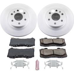 PowerStop Z17 Evolution Plus GEOMET Coated Brake Kits for 2015-2020 CANYON, COLORADO - CRK7126