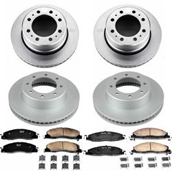 PowerStop Z17 Evolution Plus GEOMET Coated Brake Kits CRK7141