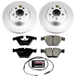 PowerStop Z23 Evolution Sport GEOMET Coated Brake Kits for 2014-2016 528I - CRK7163