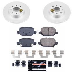 PowerStop Z23 Evolution Sport GEOMET Coated Brake Kits for 2013-2019 500 - CRK7169