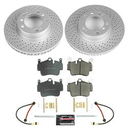 PowerStop Z17 Evolution Plus GEOMET Coated Brake Kits for 2005 911 - CRK7194
