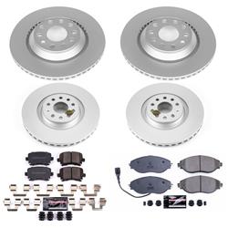 PowerStop Z23 Evolution Sport GEOMET Coated Brake Kits for 2013-2016 CC, 2015-2021 GTI - CRK7254