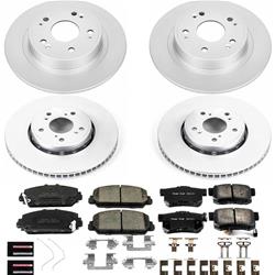 PowerStop Z17 Evolution Plus GEOMET Coated Brake Kits for 2016 ILX - CRK7283
