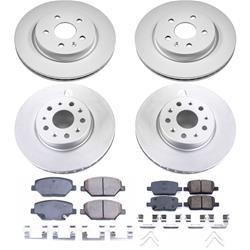 PowerStop Z17 Evolution Plus GEOMET Coated Brake Kits for 2016-2023 CAMARO - CRK7296