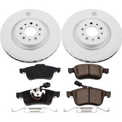 PowerStop Z17 Evolution Plus GEOMET Coated Brake Kits for 2015-2022 PROMASTER CITY - CRK7302