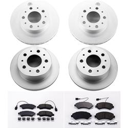 PowerStop Z17 Evolution Plus GEOMET Coated Brake Kits for 2014-2021 PROMASTER 1500, PROMASTER 2500, PROMASTER 3500 - CRK7308