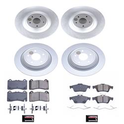 PowerStop Z17 Evolution Plus GEOMET Coated Brake Kits for 2016-2018 FOCUS - CRK7319