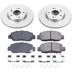 PowerStop Z17 Evolution Plus GEOMET Coated Brake Kits for 2016-2017 ACCORD - CRK7345