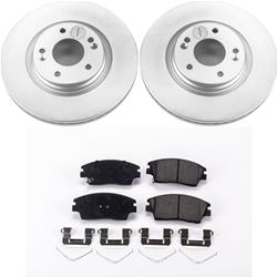 PowerStop Z17 Evolution Plus GEOMET Coated Brake Kits for 2017-2020 ELANTRA, 2017-2022 SPORTAGE, 2016-2021 TUCSON - CRK7355