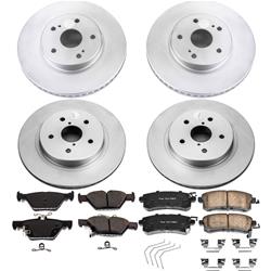 PowerStop Z17 Evolution Plus GEOMET Coated Brake Kits for 2016-2019 LEGACY - CRK7357