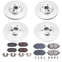 PowerStop Z17 Evolution Plus GEOMET Coated Brake Kits for 2017-2020 124 SPIDER, 2016-2024 MX-5 MIATA - CRK7359