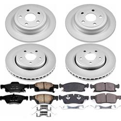 PowerStop Z17 Evolution Plus GEOMET Coated Brake Kits for 2017-2020 GRAND CHEROKEE - CRK7413