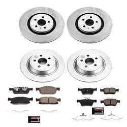PowerStop Z17 Evolution Plus GEOMET Coated Brake Kits for 2015-2021 EDGE, 2019-2021 NAUTILUS - CRK7416